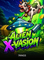 Alien X-vasion slot by 7rings