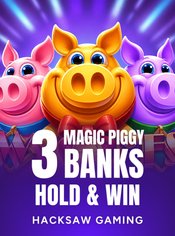 3 Magic Piggy Banks Hold & Win Mobile