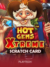 Hot Gems Extreme Scratch slot by PlayTech