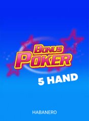 Bonus Poker 5 Hand slot by Habanero