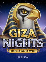 Giza Nights: Hold and Win Mobile slot by Playson