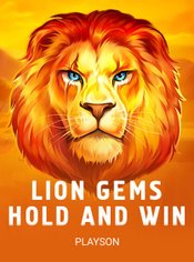 Lion Gems: Hold and Win Mobile slot by Playson