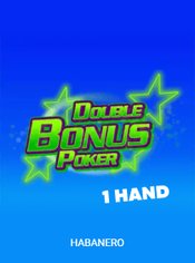 Double Bonus Poker 1 Hand slot by Habanero