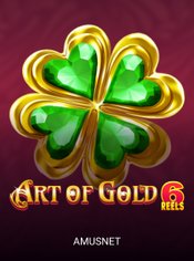 Art of Gold 6 Reels Mobile slot by Amusnet