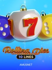 Rolling Dice Christmas Edition slot by Amusnet
