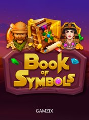Book of symbols Mobile slot by Gamzix