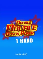 Double Double Bonus Poker 1 Hand slot by Habanero