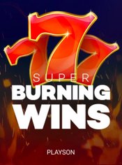 Super Burning Wins slot by Playson