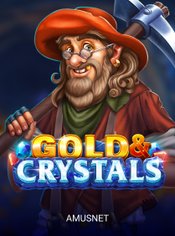 Gold & Crystals slot by Amusnet