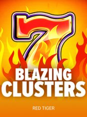 Blazing Clusters slot by Red Tiger