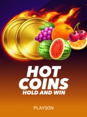 Hot Coins: Hold and Win slot by Playson