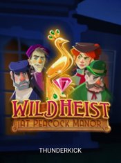 Wild Heist at Peacock Manor Mobile slot by Thunderkick