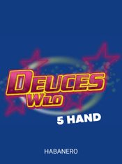 Deuces Wild 5 Hand slot by Habanero