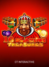 10 Blazing Treasures slot by CT Interactive