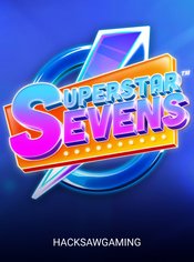 Superstar Sevens slot by Hacksaw Gaming