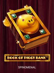 Book Of Piggy Bank slot by Spinomenal