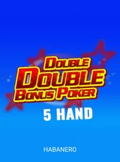 Double Double Bonus Poker 5 Hand slot by Habanero