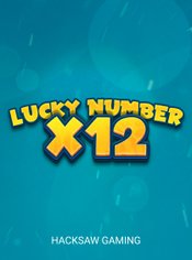 Lucky Numbers x12 slot by Hacksaw Gaming