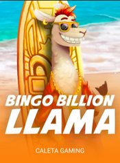Bingo Billion Llama Mobile slot by Caleta Gaming