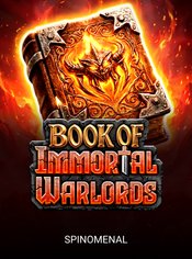 Book Of Immortal Warlords slot by Spinomenal