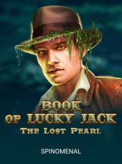 Book of Lucky Jack - The Lost Pearl slot by Spinomenal
