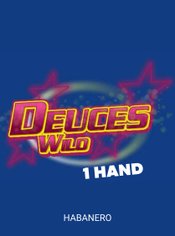 Deuces Wild 1 Hand slot by Habanero