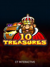 10 Treasures slot by CT Interactive
