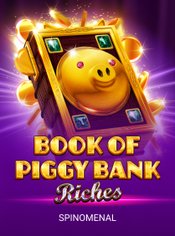 Book Of Piggy Bank - Riches slot by Spinomenal