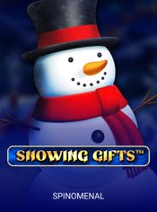 Snowing Gifts slot by Spinomenal