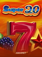 Super 20 Mobile slot by Amusnet