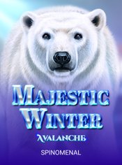 Majestic Winter - Avalanche slot by Spinomenal