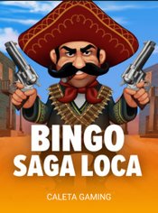 Bingo Saga Loca Mobile slot by Caleta Gaming