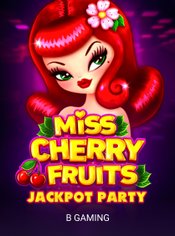 Miss Cherry Fruits Jackpot party slot by BGaming
