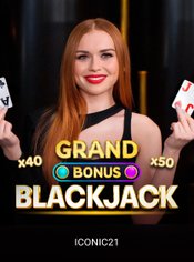 Grand Bonus Blackjack slot by Iconic21