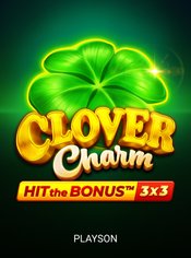 Clover Charm: Hit the Bonus slot by Playson