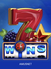 81 Wins Mobile slot by Amusnet