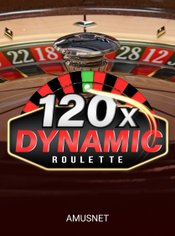 Dynamic Roulette 120x slot by Amusnet
