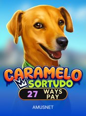 Caramelo Sortudo slot by Amusnet