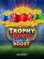 Trophy Rush Triple Boost Mobile slot by Amusnet