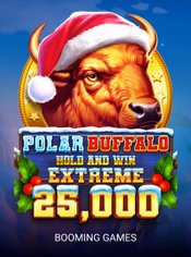 Polar Buffalo Extreme Hold and Win 25,000 slot by Booming Games