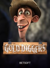 Gold Diggers slot by Betsoft