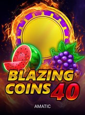 Blazing Coins 40 slot by Amatic