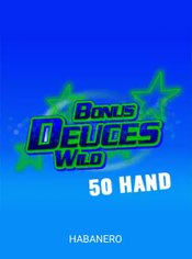 Bonus Deuces Wild 50 Hand slot by Habanero