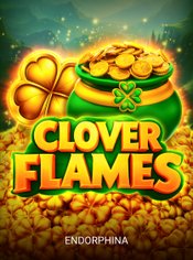 Clover Flames slot by Endorphina
