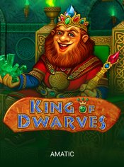 King of Dwarves slot by Amatic