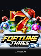 Fortune Three Xmas Mobile slot by Gamebeat