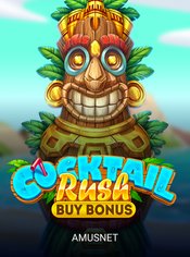 Cocktail Rush Buy Bonus slot by Amusnet