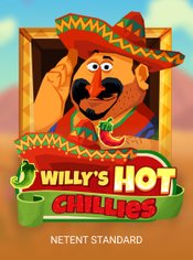 Willy's Hot Chillies Mobile slot by NetEnt
