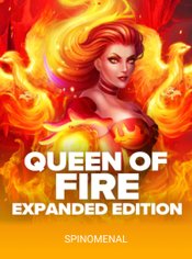 Queen Of Fire Expanded Edition slot by Spinomenal