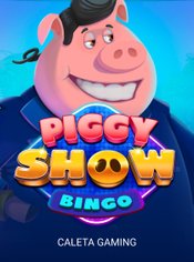 Pìggy Show Bingo slot by Caleta Gaming